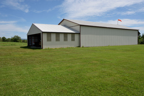 47 ACRE PRIVATE AIRPORT WITH HANGARS