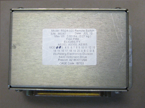 RS24-020 REMOTE NAV RELAY