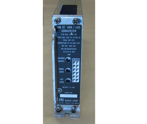 066-4009-00 KN-72 VOR / LOC CONVERTER
