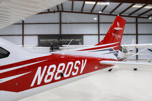 2025 Cessna T182T Turbo Skylane N880SV | Garmin G1000 NXi | 115 Hours, Air Conditioning, GFC700, Synthetic Vision