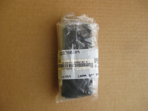 S2275B204 SEAT BELT, BLACK