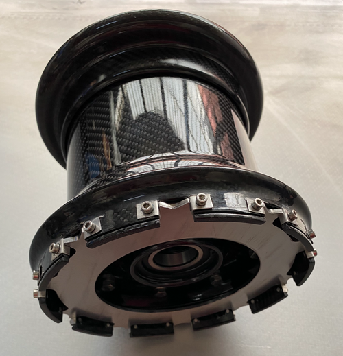 6X6 CARBON FIBER MAIN WHEEL SET