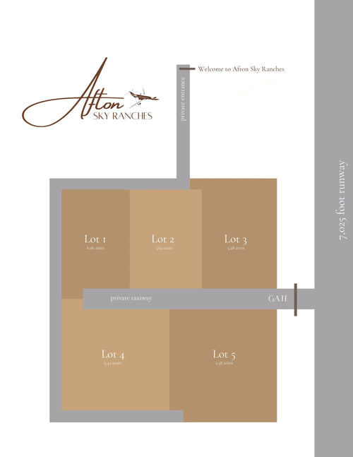 AFTON SKY RANCHES – EXCLUSIVE AVIATION LIVING IN THE HEART OF STAR VALLEY
