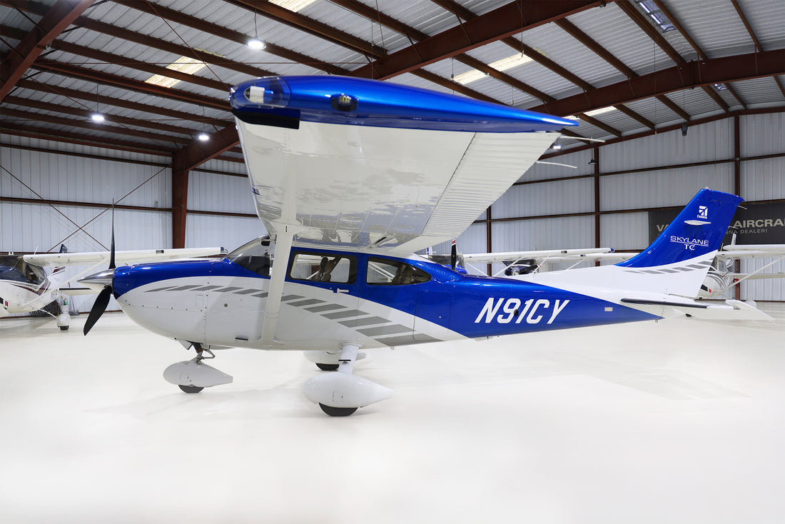 2023 CESSNA T182T TURBO SKYLANE N91CY | GARMIN G1000 NXI | AIR CONDITIONING, FLIGHT STREAM 510