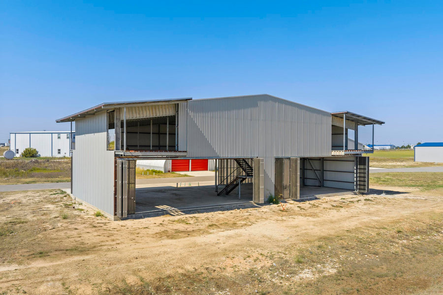 NEW-CONSTRUCTION HANGAR FOR SALE | SALADO AIRPORT 2TX | CENTRAL TEXAS