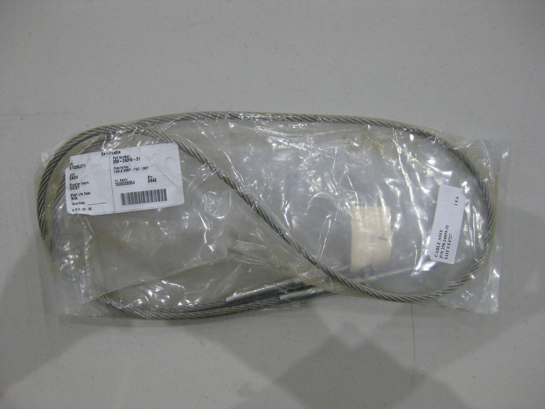 258-24059-31 CABLE ASSY, FWD LIMIT