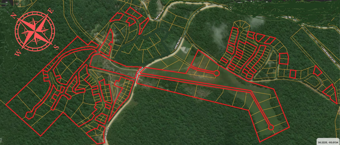59 ACRES OF LAKE OF THE OZARKS, MO LAND WITH GRASS AIRSTRIP
