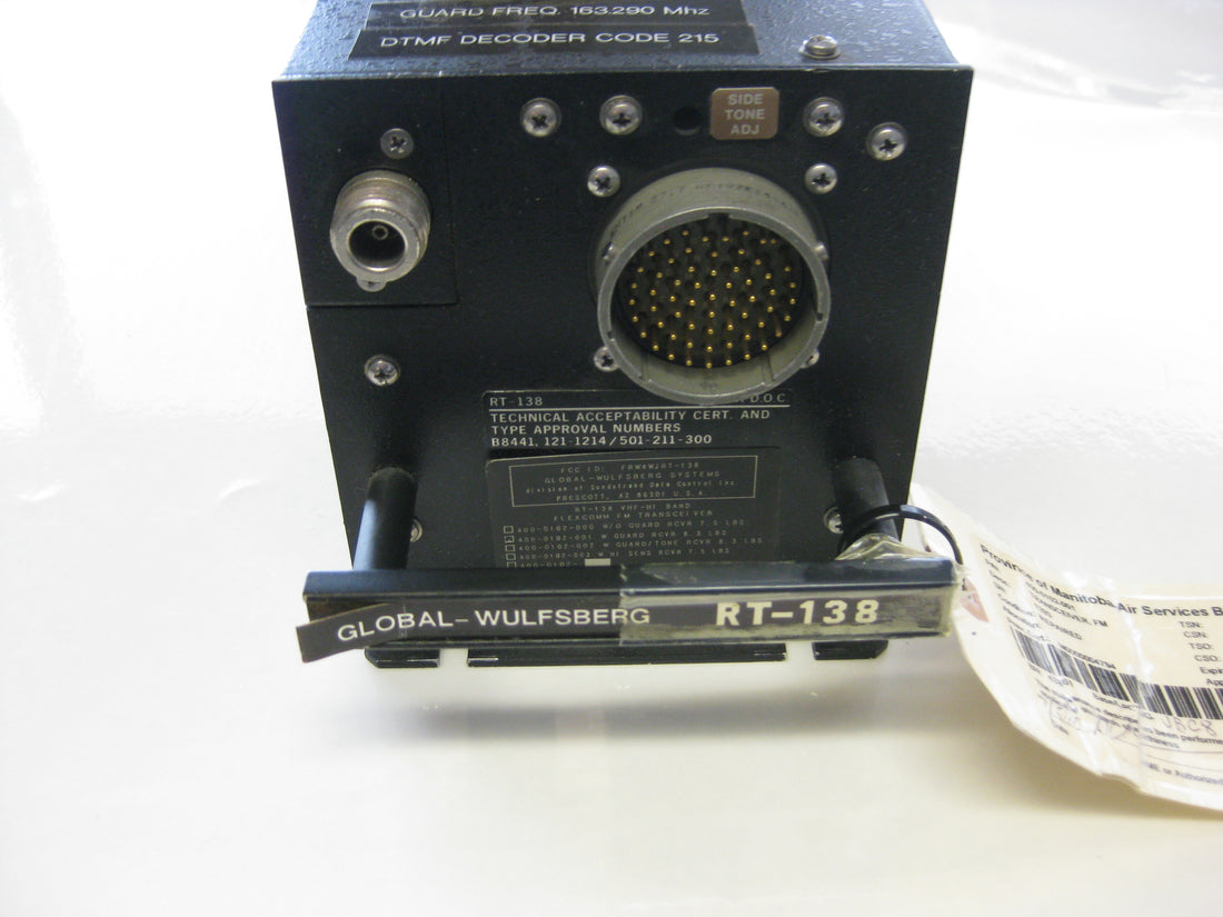 400-0102-001 RT-138 FM TRANSCEIVER
