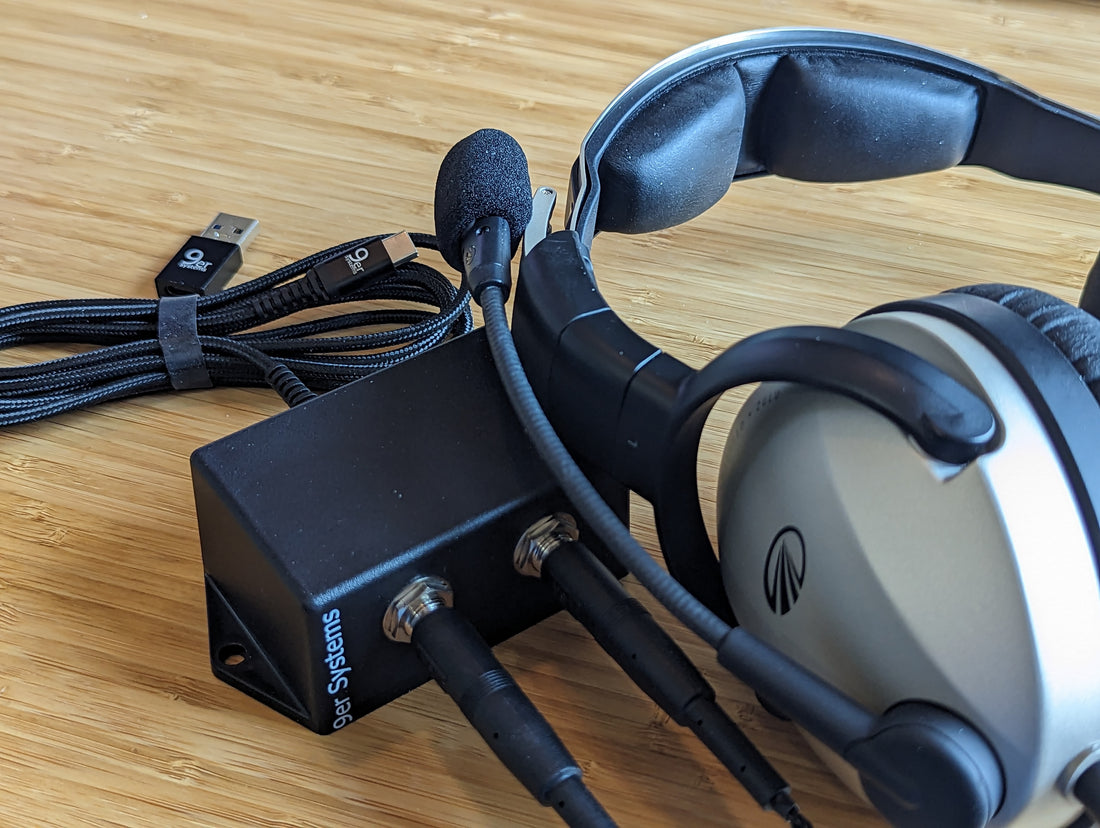 GA HEADSET TO PC / USB ADAPTER