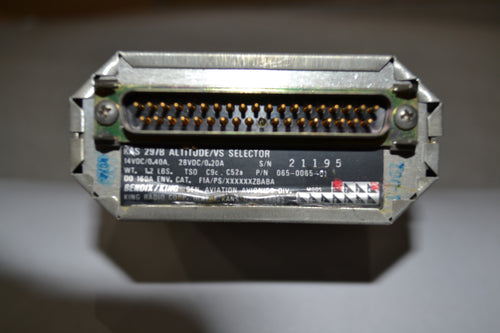065-0065-01 ALTITUDE / VSI SELECTOR
