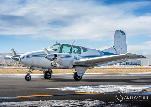 1958 BEECHCRAFT B95 TRAVEL AIR