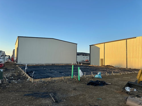 UNDER CONSTRUCTION - HANGAR (OWN LAND, NO GROUND LEASE)