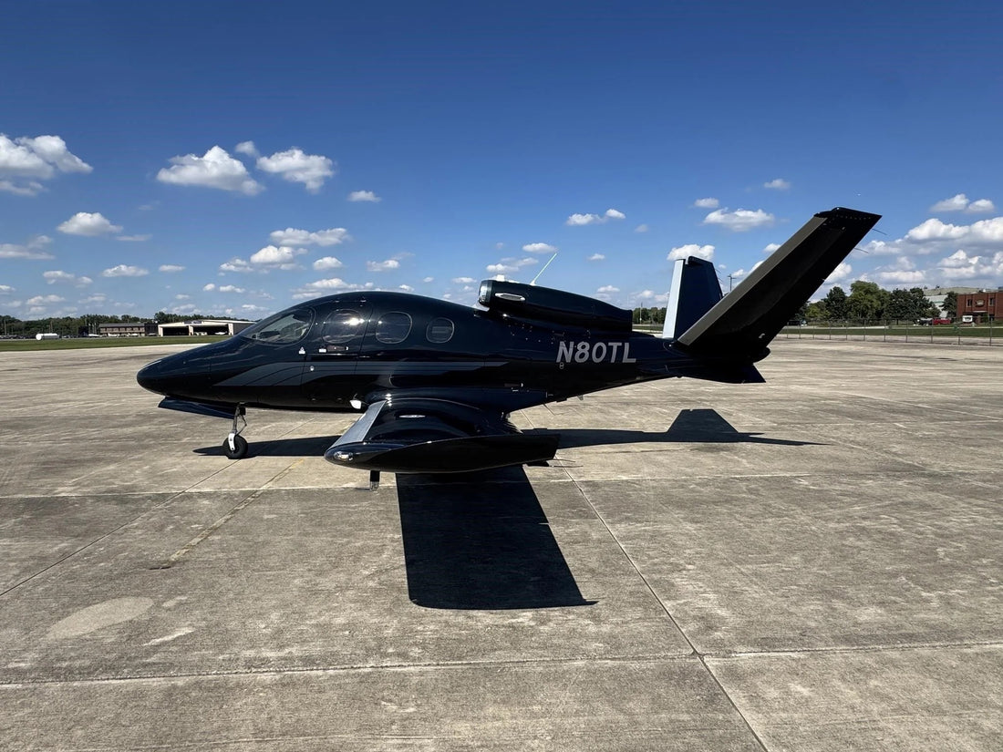 2023 Cirrus SF50 G2+ Vision Jet N80TL | Garmin Perspective Touch+ | JetStream, TAP Blue, SafeReturn, GWX 8000