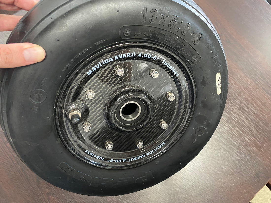 4.00-6" CARBON FIBER NOSE WHEEL
