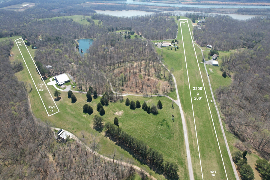 WHIFFERDILL AIRPARK - NASHVILLE TN - 5+ ACRE LOTS READY TO BUILD STARTING AT $170,000