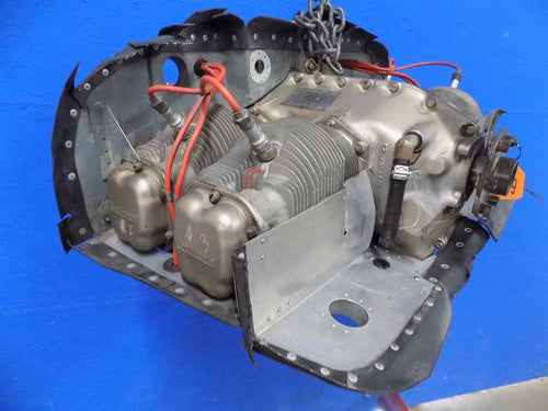 Continental O-200A Aircraft Engine | 100 HP | 1,710.8 SMOH | No Prop Strike
