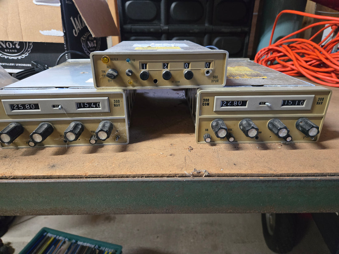 MISC AVIONICS AND OTHER PARTS FROM A 172
