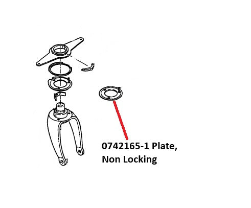 0742165-1 PLATE, NON LOCKING