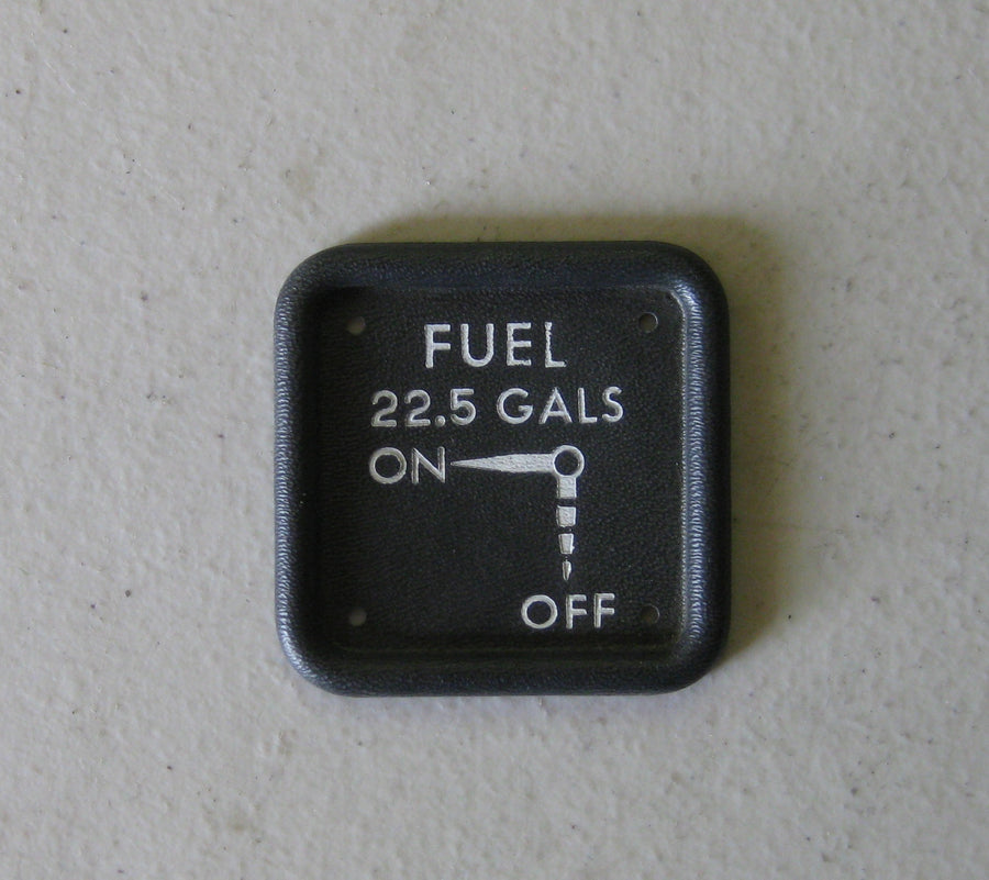 0410218-10 PLATE, FUEL ON / OFF