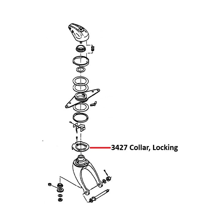3427 COLLAR, LOCKING
