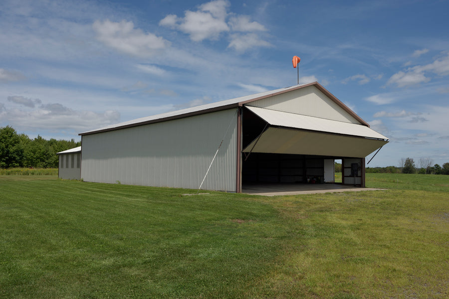 47 ACRE PRIVATE AIRPORT WITH HANGARS