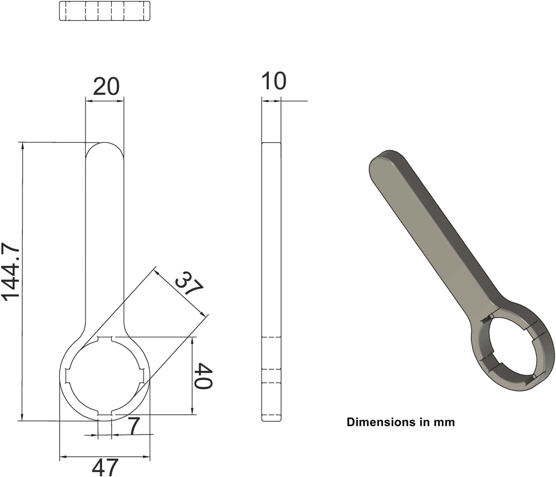 ROTAX 912 CARBURETTOR PISTON HOLDER