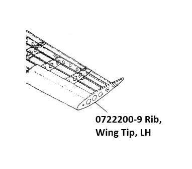 0722200-9 WING TIP RIB, LH