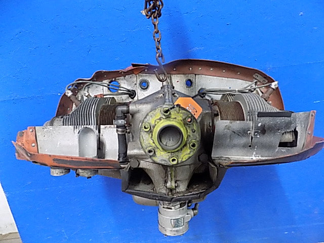 Continental O-200A Aircraft Engine | 100 HP | 1,444.29 SMOH | Complete Logs