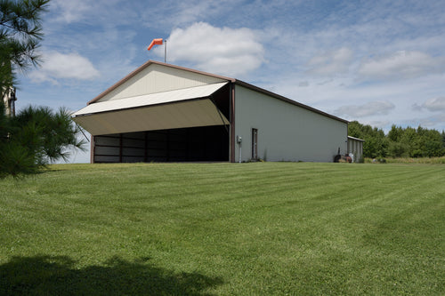 47 ACRE PRIVATE AIRPORT WITH HANGARS