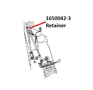 1650042-3 RETAINER