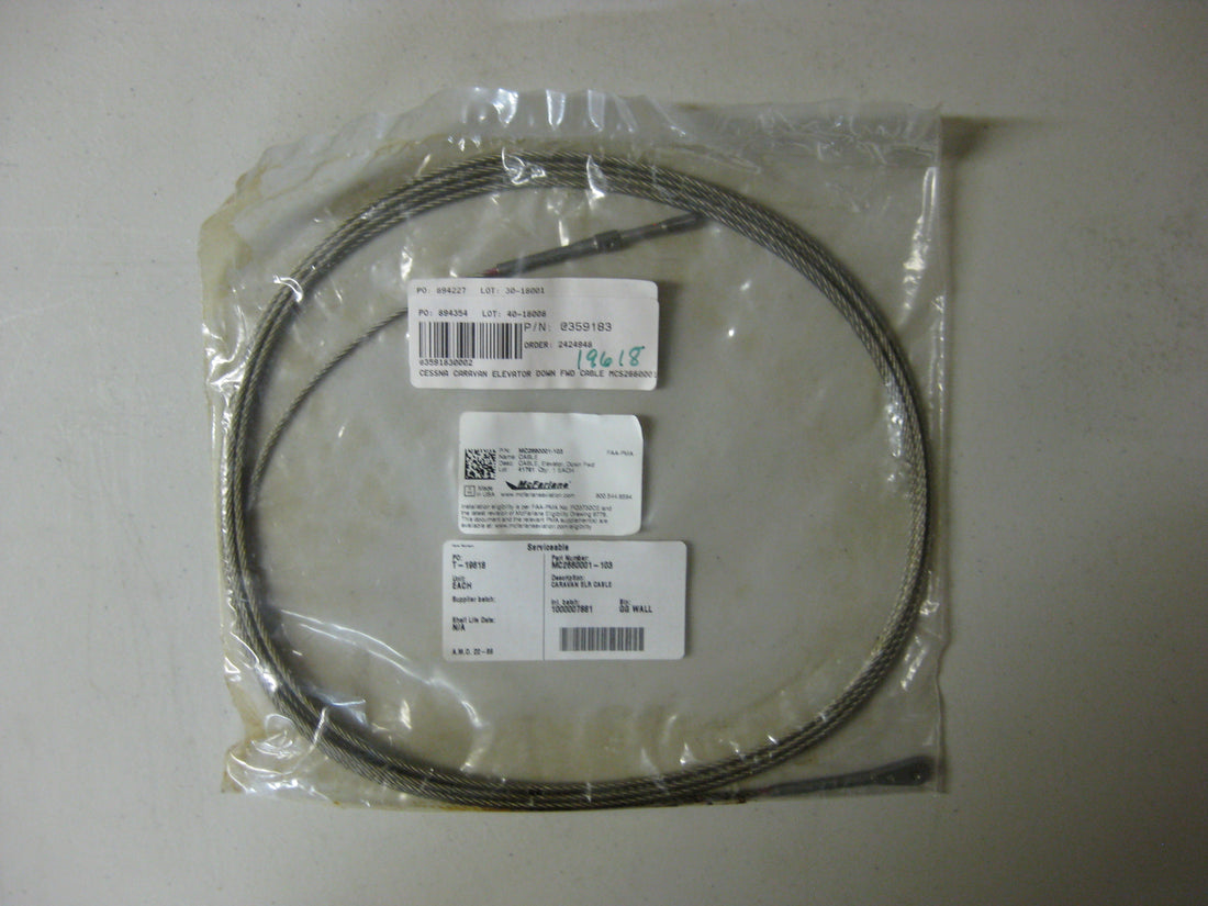 MC2660001-103 CABLE, ELEVATOR DOWN FWD
