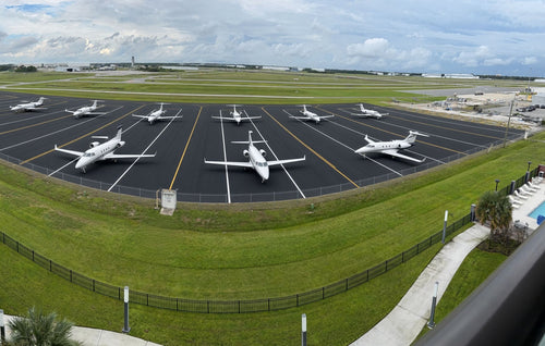 Private Charter Terminal Opportunity | 250,000 Sq. Ft. Ramp + Office | Melbourne Orlando International Airport