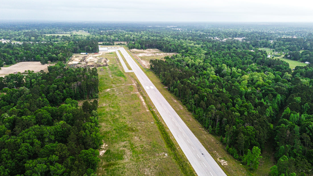 OPERATIONAL AIRFIELD AND HANGARS