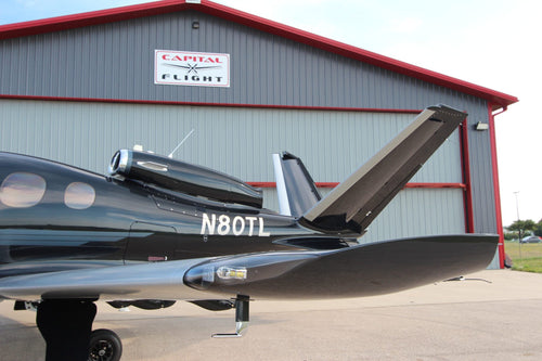 2023 Cirrus SF50 G2+ Vision Jet N80TL | Garmin Perspective Touch+ | JetStream, TAP Blue, SafeReturn, GWX 8000
