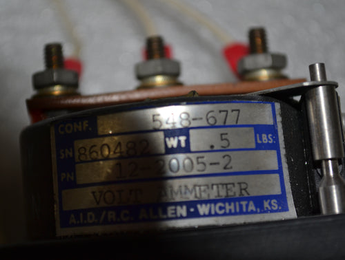 12-2005-2 VOLT / AMMETER GAUGE