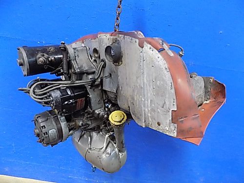 Continental O-200A Aircraft Engine | 100 HP | 1,444.29 SMOH | Complete Logs