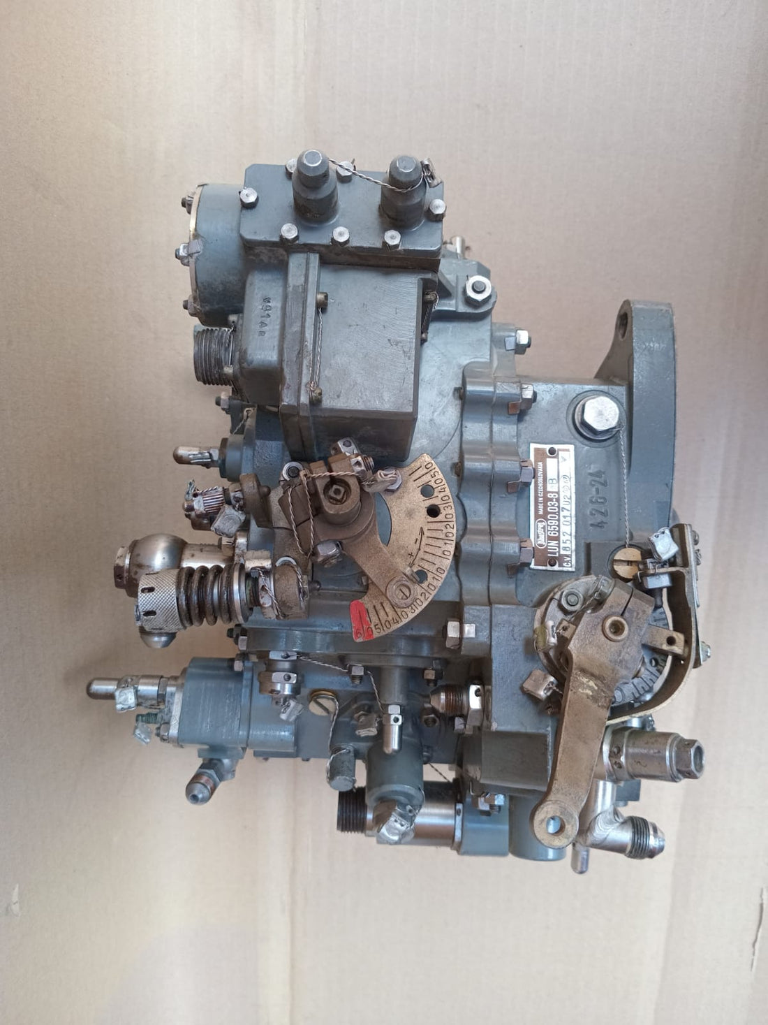 LUN 6590.03-8 WALTER M601D FUEL CONTROL UNIT