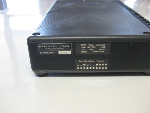 NT403-000/WR UHF FM TRANSCEIVER