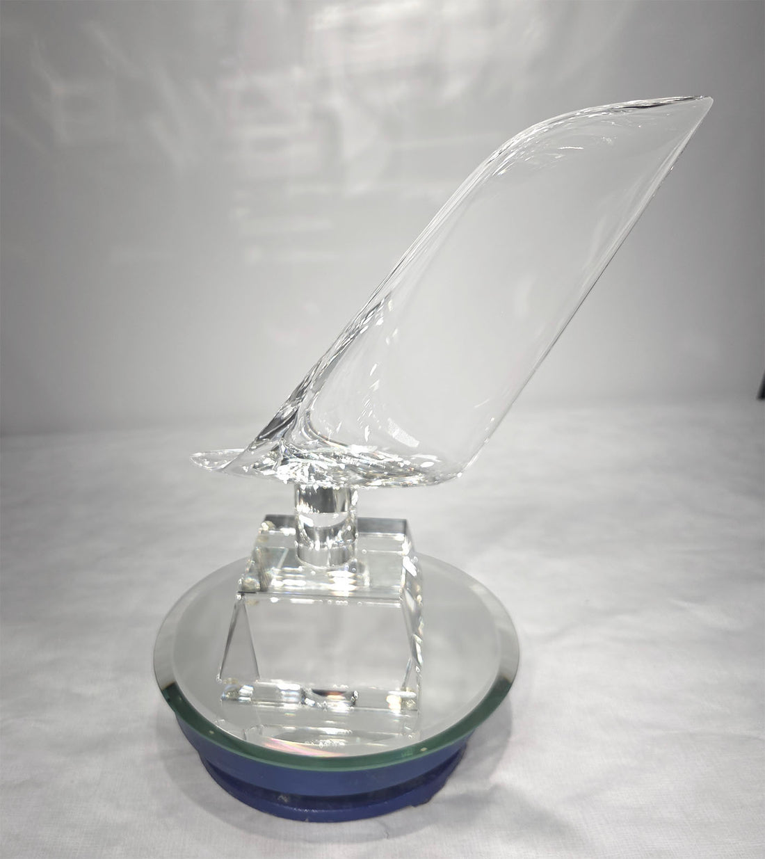 OPTICAL CRYSTAL GLASS SPLIT WINGLET "SCIMITAR"