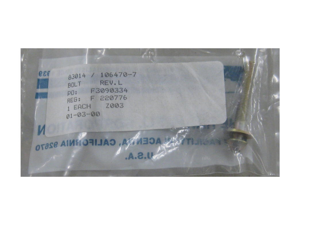 106470-7 BOLT, DOUBLE HOOK LATCH