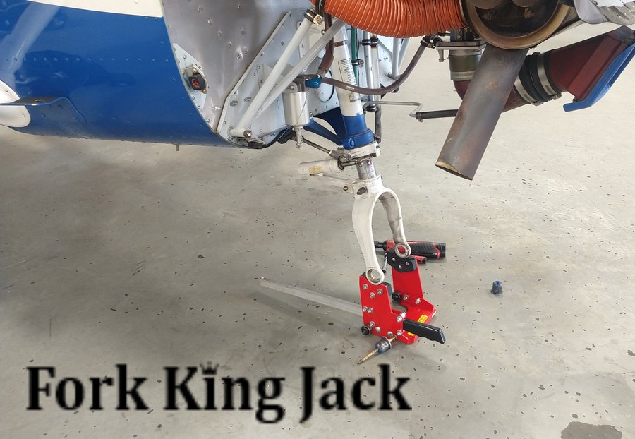 FORK KING AIRCRAFT NOSE WHEEL JACK