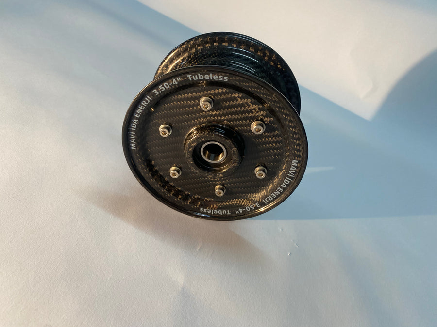 CARBON FIBER NOSE WHEEL 3.50-4"