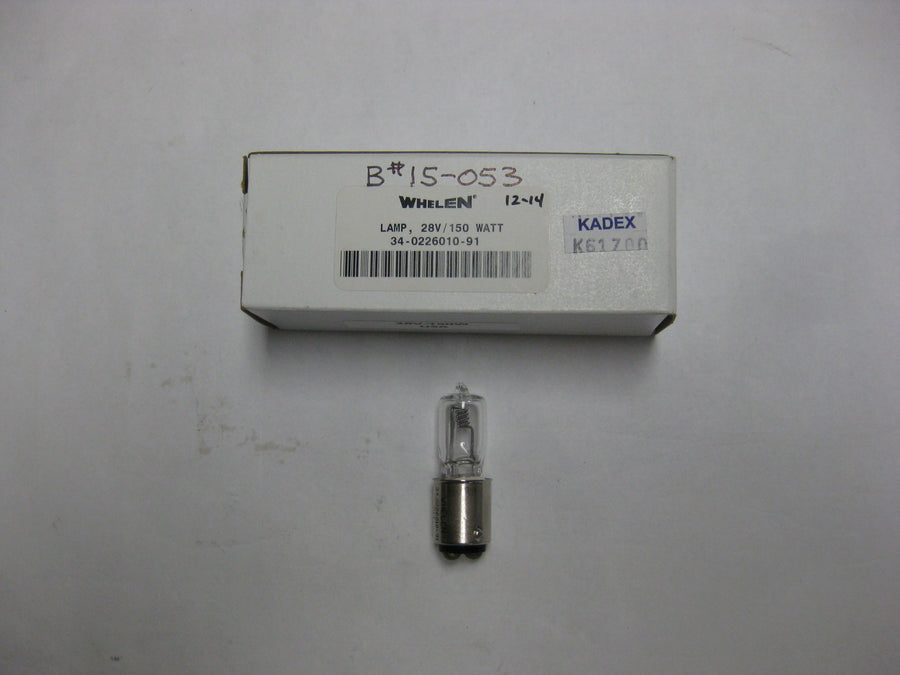 34-0226010-91 LAMP, 28V 150W, TAIL BEACON
