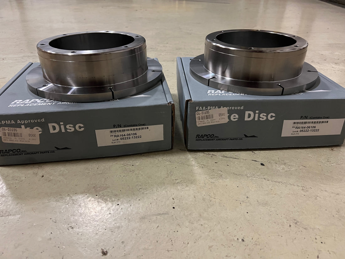 NEW RAPCO BRAKE DISCS 164-06106