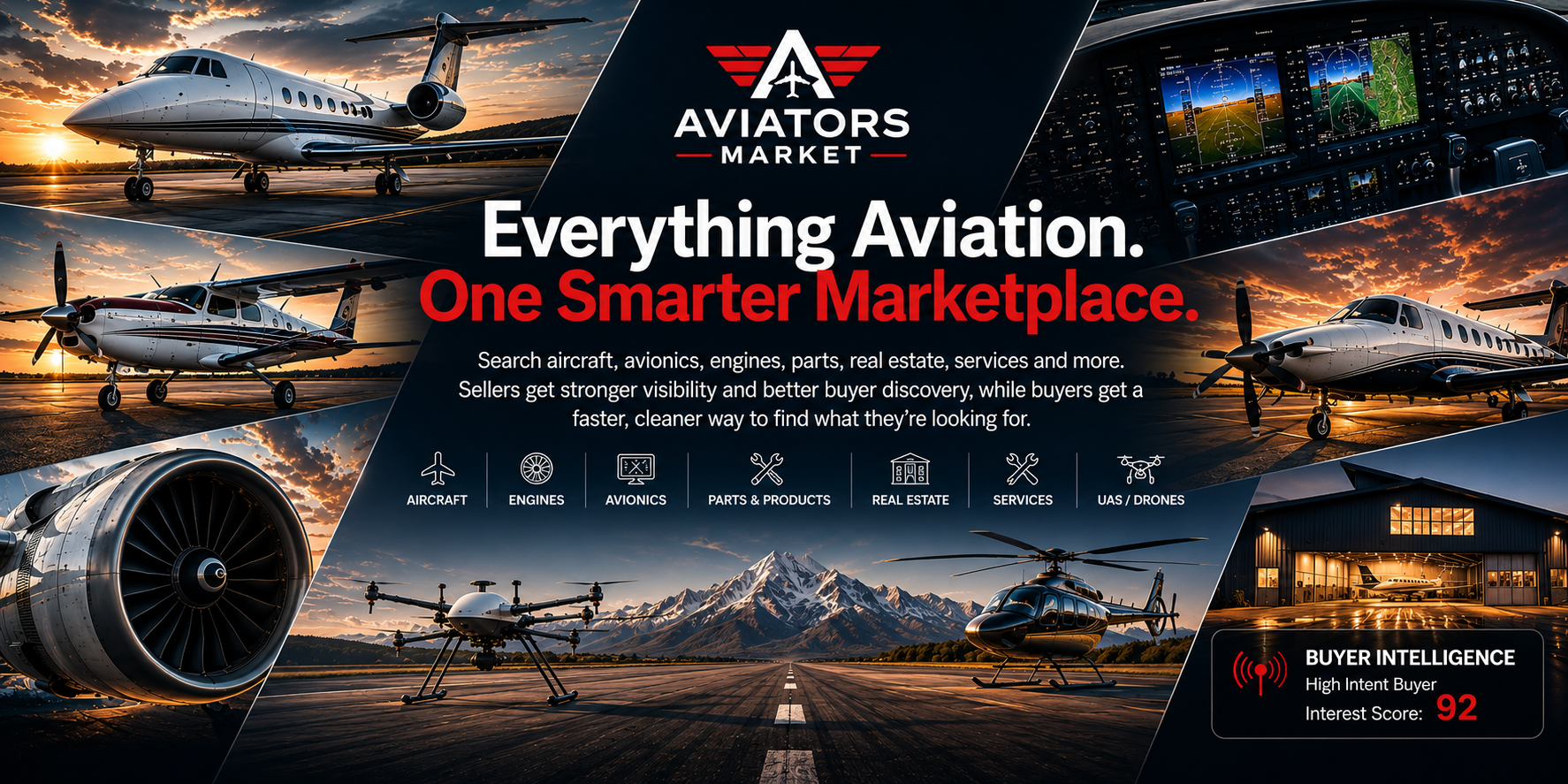 Todo sobre aviación. Un mercado más inteligente.